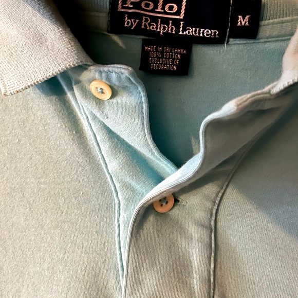 Ralph Lauren Turquoise Polo. Men’s medium. - Picture 2 of 3